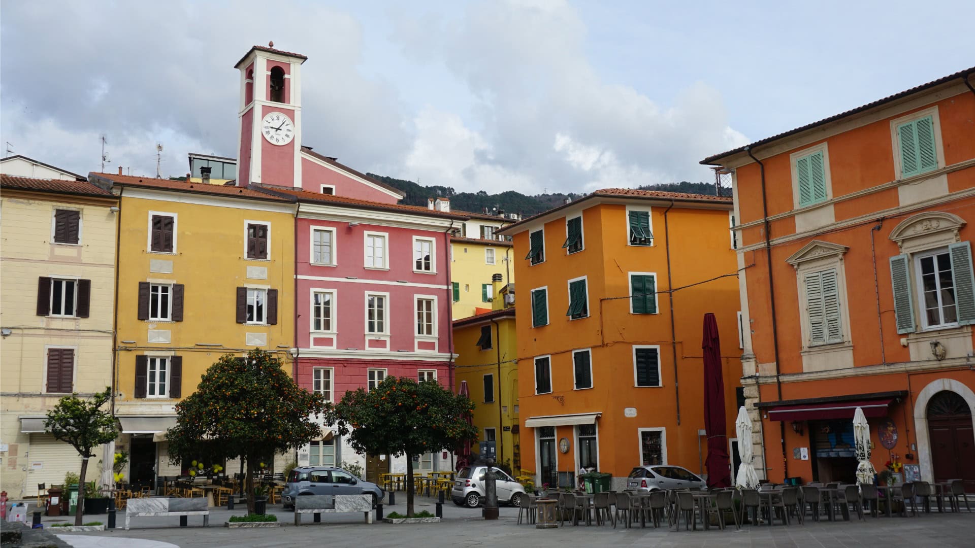 Piazza Mercurio a Massa